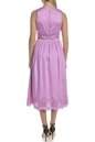 TED BAKER-Μίντι φόρεμα TED BAKER VIIOLET A LINE ροζ 